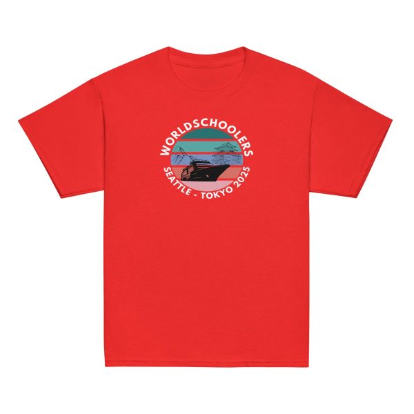 Youth classic tee | White font | Seattle-Tokyo