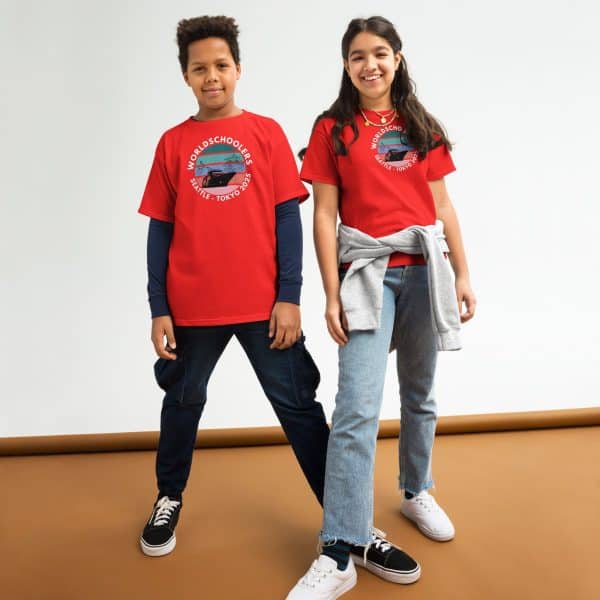 Youth classic tee | White font | Seattle-Tokyo