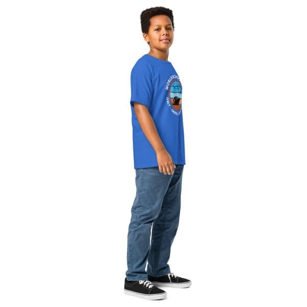 Youth classic tee | White Font | Italy - Greece - Türkiye 2025