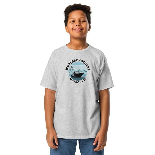 Youth classic tee | Block Font | Alaska