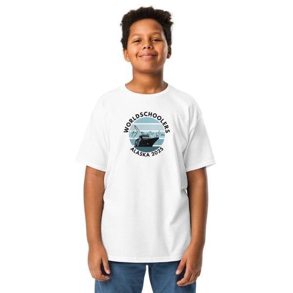 Youth classic tee | Block Font | Alaska
