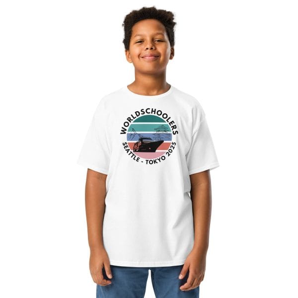 Youth classic tee | Black font | Seattle-Tokyo