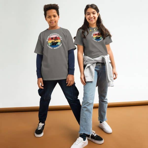 Mardi Gras Transatlantic 2025 | Youth classic tee | White Font