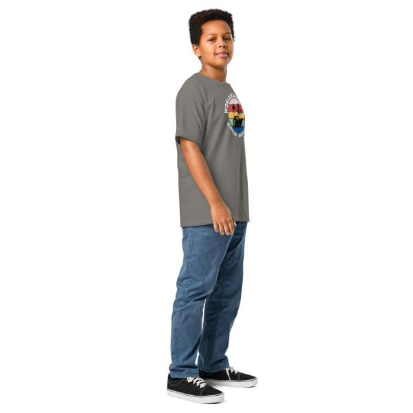 Mardi Gras Transatlantic 2025 | Youth classic tee | White Font