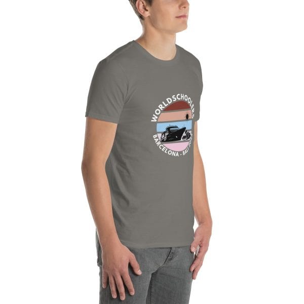 Barcelona - Bali 2025 | White Font | Short-Sleeve Unisex T-Shirt