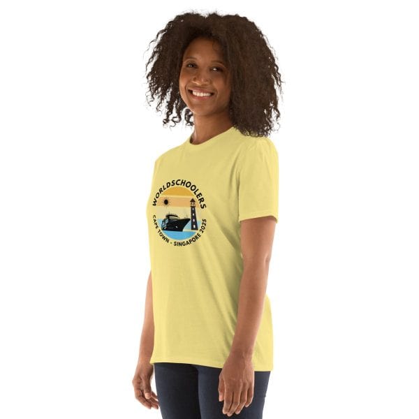 Cape Town - Singapore 2025 | Black Font | Short-Sleeve Unisex T-Shirt