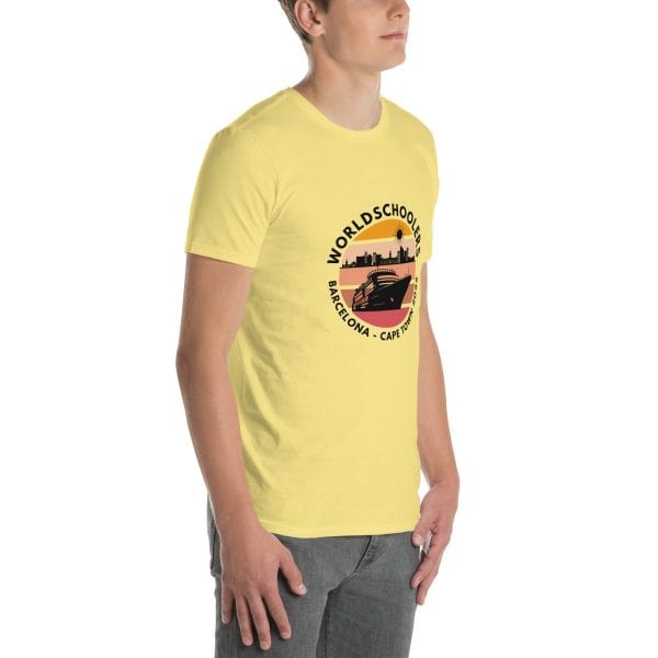 Barcelona - Cape Town 2025 | Black Font | Short-Sleeve Unisex T-Shirt