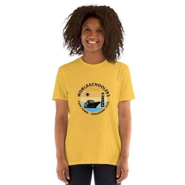 Cape Town - Singapore 2025 | Black Font | Short-Sleeve Unisex T-Shirt