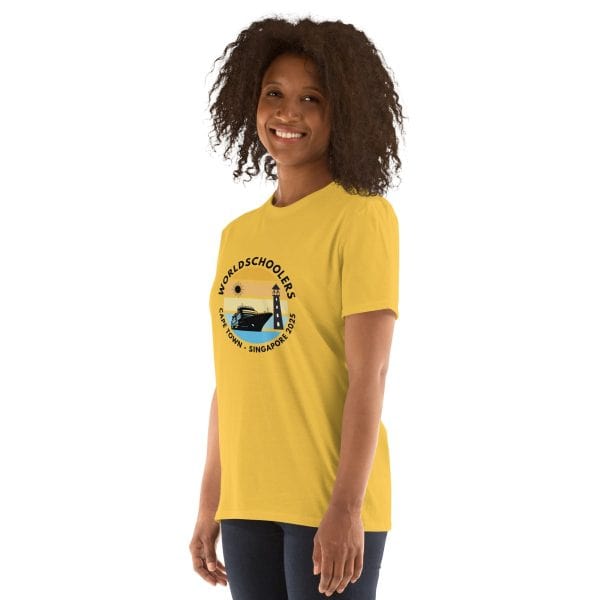Cape Town - Singapore 2025 | Black Font | Short-Sleeve Unisex T-Shirt