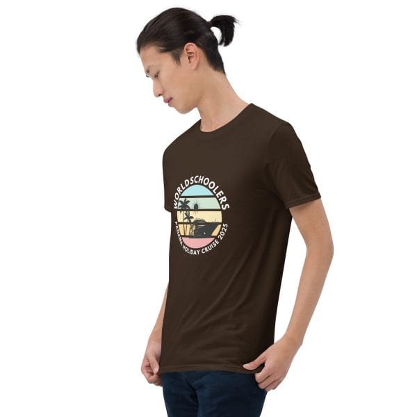 Panama Holiday Cruise 2025 | White Font | Short-Sleeve Unisex T-Shirt