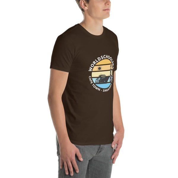 Cape Town - Singapore 2025 | White Font | Short-Sleeve Unisex T-Shirt