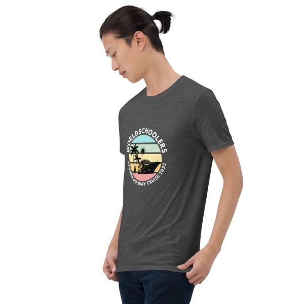 Panama Holiday Cruise 2025 | White Font | Short-Sleeve Unisex T-Shirt