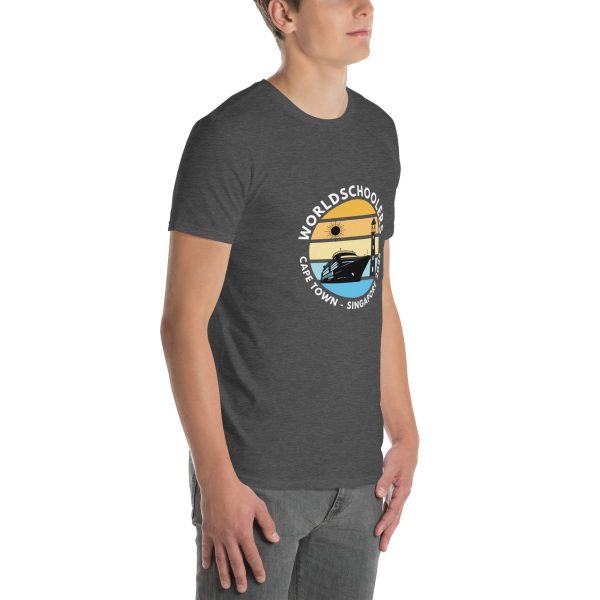 Cape Town - Singapore 2025 | White Font | Short-Sleeve Unisex T-Shirt