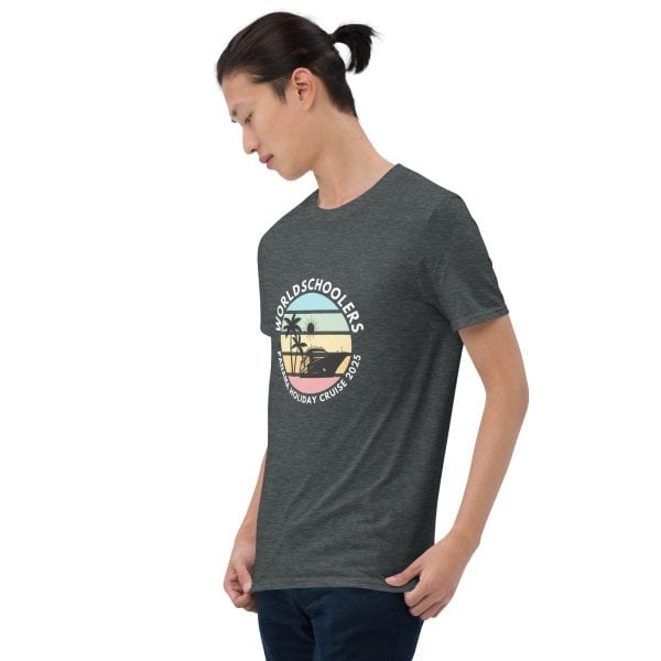 Panama Holiday Cruise 2025 | White Font | Short-Sleeve Unisex T-Shirt