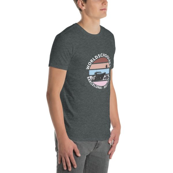 Barcelona - Bali 2025 | White Font | Short-Sleeve Unisex T-Shirt