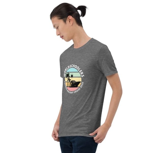Panama Holiday Cruise 2025 | White Font | Short-Sleeve Unisex T-Shirt