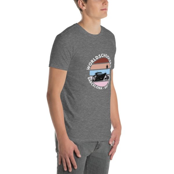 Barcelona - Bali 2025 | White Font | Short-Sleeve Unisex T-Shirt