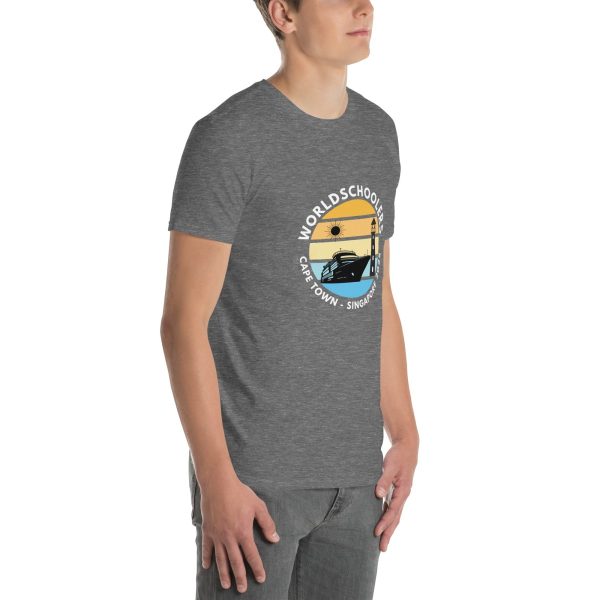 Cape Town - Singapore 2025 | White Font | Short-Sleeve Unisex T-Shirt