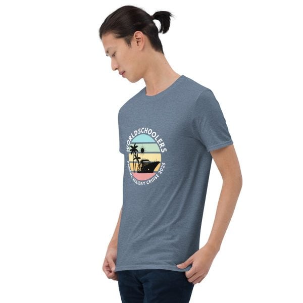 Panama Holiday Cruise 2025 | White Font | Short-Sleeve Unisex T-Shirt
