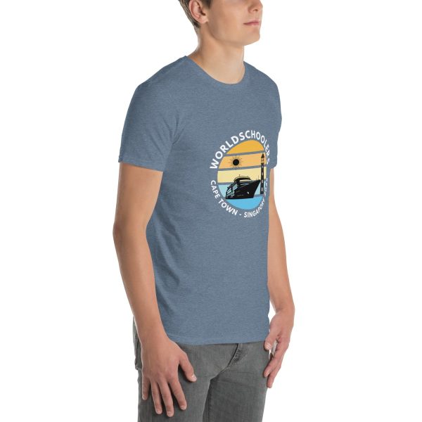 Cape Town - Singapore 2025 | White Font | Short-Sleeve Unisex T-Shirt