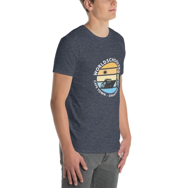 Cape Town - Singapore 2025 | White Font | Short-Sleeve Unisex T-Shirt