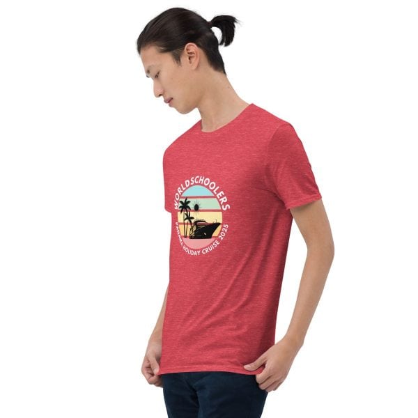 Panama Holiday Cruise 2025 | White Font | Short-Sleeve Unisex T-Shirt