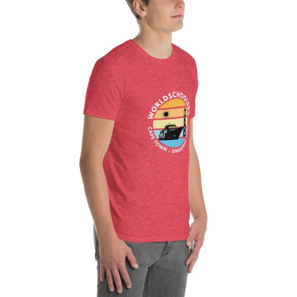 Cape Town - Singapore 2025 | White Font | Short-Sleeve Unisex T-Shirt