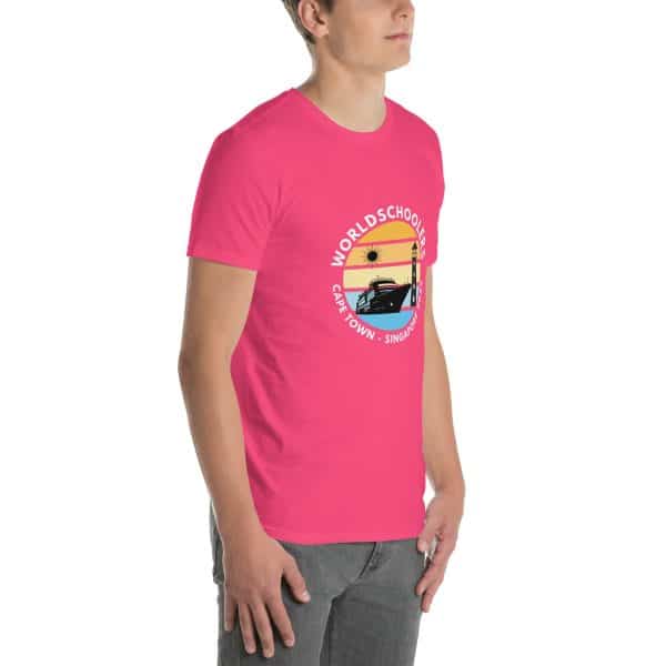 Cape Town - Singapore 2025 | White Font | Short-Sleeve Unisex T-Shirt