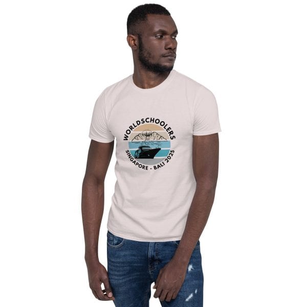 Singapore - Bali 2025 | Black Font | Short-Sleeve Unisex T-Shirt