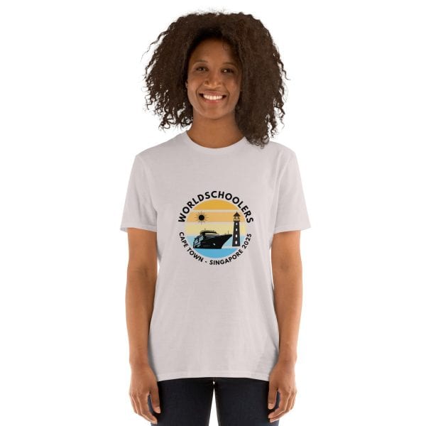 Cape Town - Singapore 2025 | Black Font | Short-Sleeve Unisex T-Shirt