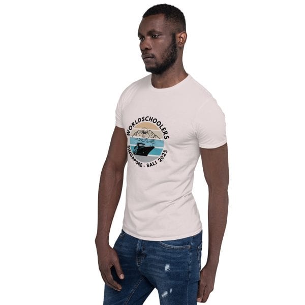 Singapore - Bali 2025 | Black Font | Short-Sleeve Unisex T-Shirt