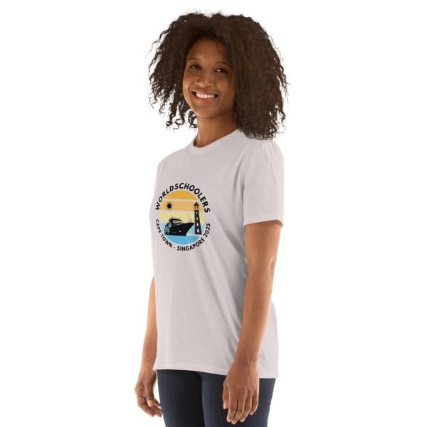 Cape Town - Singapore 2025 | Black Font | Short-Sleeve Unisex T-Shirt
