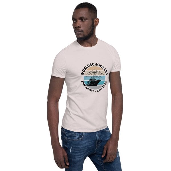 Singapore - Bali 2025 | Black Font | Short-Sleeve Unisex T-Shirt