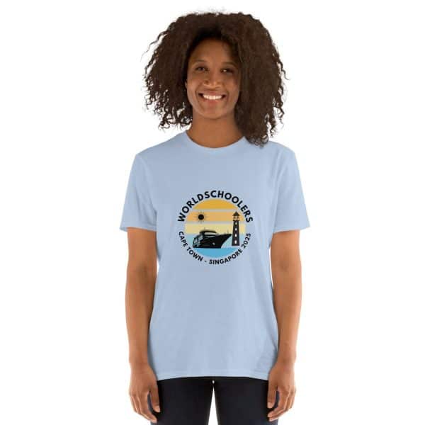 Cape Town - Singapore 2025 | Black Font | Short-Sleeve Unisex T-Shirt