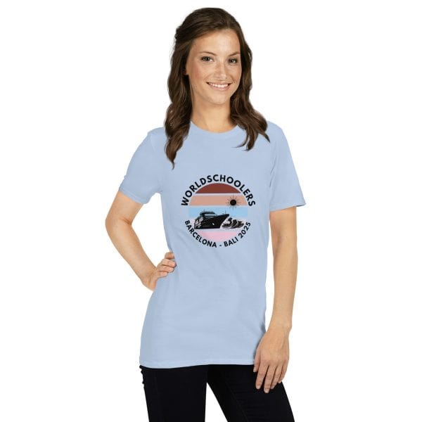 Barcelona - Bali 2025 | Black Font | Short-Sleeve Unisex T-Shirt