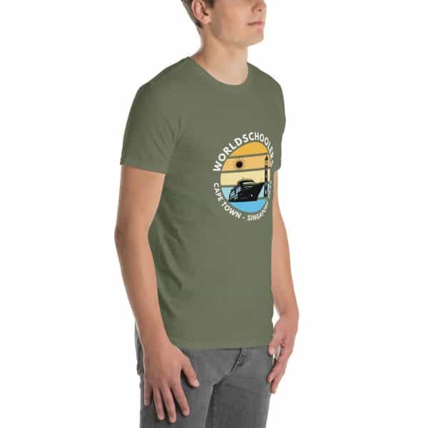 Cape Town - Singapore 2025 | White Font | Short-Sleeve Unisex T-Shirt