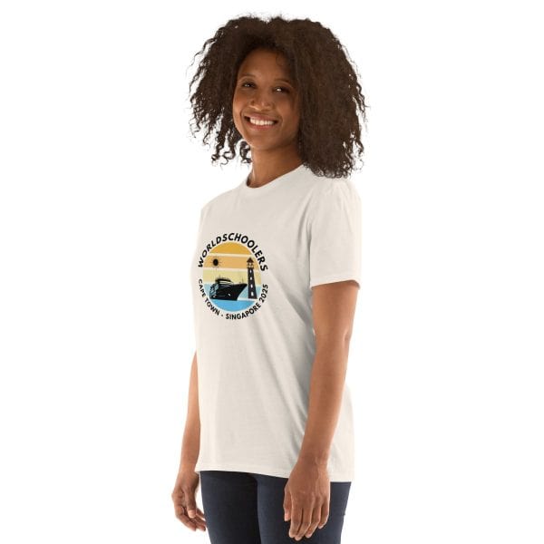 Cape Town - Singapore 2025 | Black Font | Short-Sleeve Unisex T-Shirt