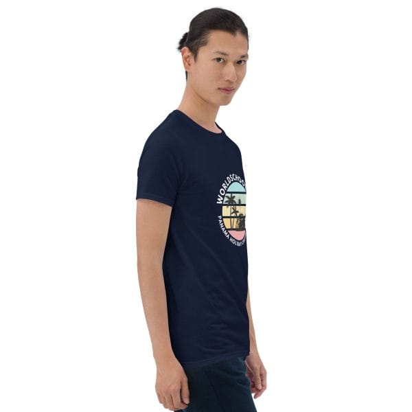 Panama Holiday Cruise 2025 | White Font | Short-Sleeve Unisex T-Shirt