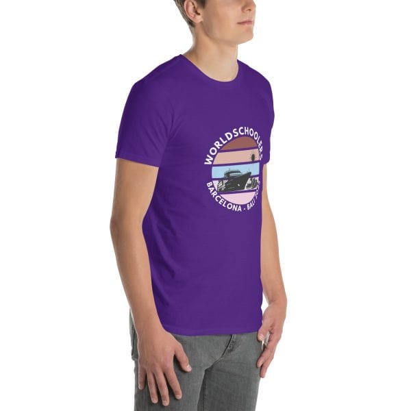 Barcelona - Bali 2025 | White Font | Short-Sleeve Unisex T-Shirt