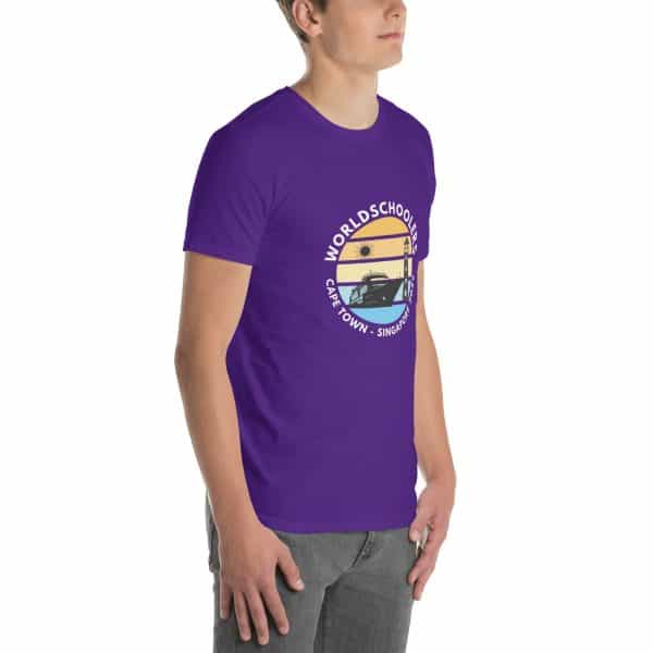 Cape Town - Singapore 2025 | White Font | Short-Sleeve Unisex T-Shirt