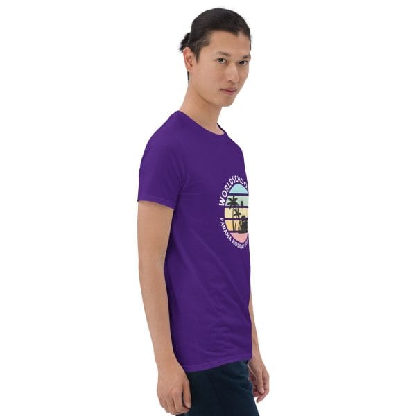 Panama Holiday Cruise 2025 | White Font | Short-Sleeve Unisex T-Shirt