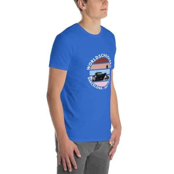 Barcelona - Bali 2025 | White Font | Short-Sleeve Unisex T-Shirt