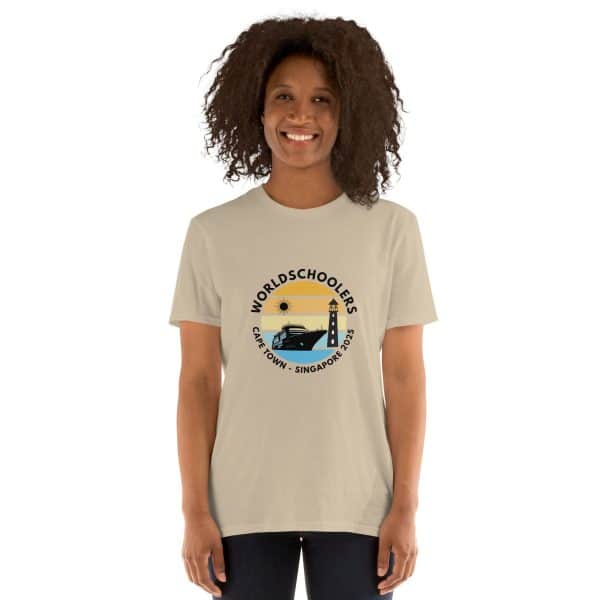 Cape Town - Singapore 2025 | Black Font | Short-Sleeve Unisex T-Shirt