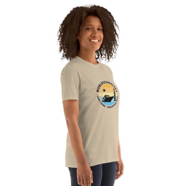 Cape Town - Singapore 2025 | Black Font | Short-Sleeve Unisex T-Shirt