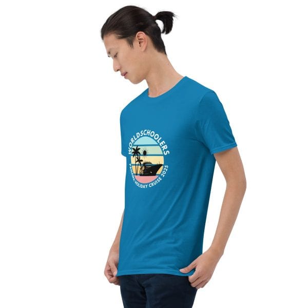 Panama Holiday Cruise 2025 | White Font | Short-Sleeve Unisex T-Shirt