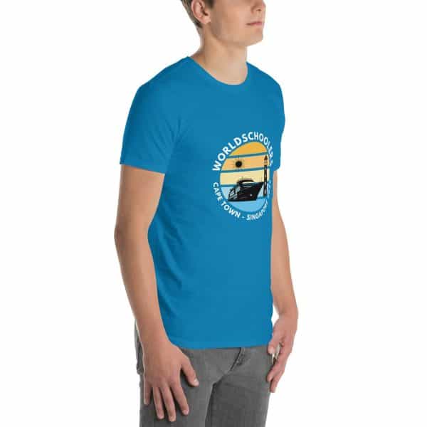 Cape Town - Singapore 2025 | White Font | Short-Sleeve Unisex T-Shirt