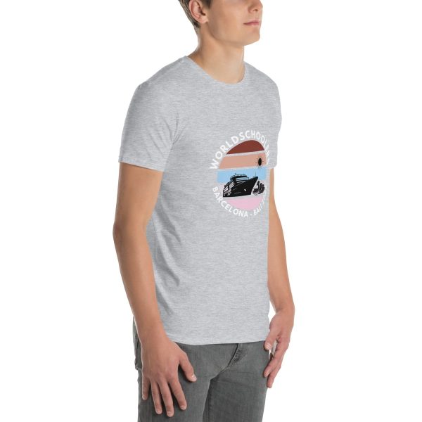 Barcelona - Bali 2025 | White Font | Short-Sleeve Unisex T-Shirt