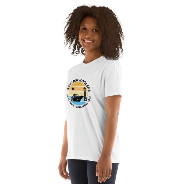 Cape Town - Singapore 2025 | Black Font | Short-Sleeve Unisex T-Shirt