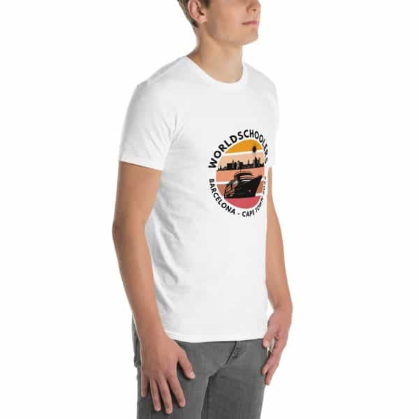 Barcelona - Cape Town 2025 | Black Font | Short-Sleeve Unisex T-Shirt