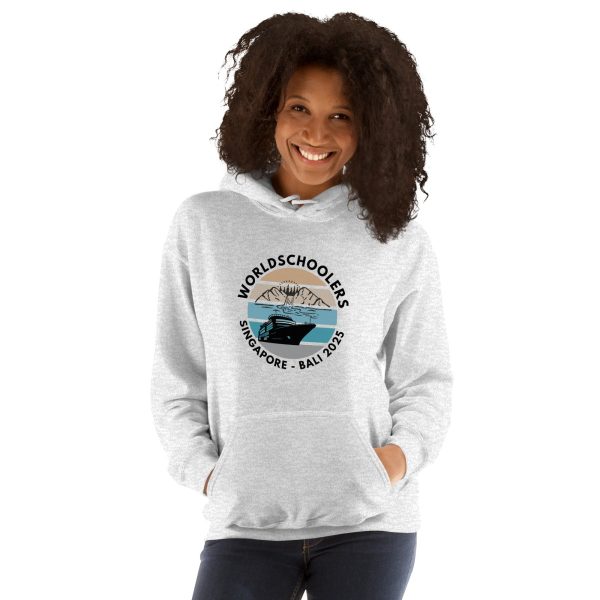 Singapore - Bali 2025 | Black Font | Unisex Hoodie